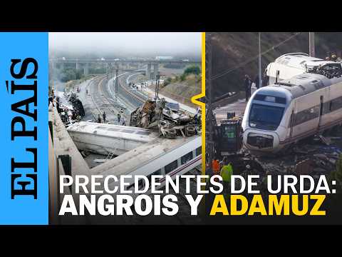 Los PRECEDENTES del accidente de tren de URDA: ANGROIS y ADAMUZ | EL PAÍS