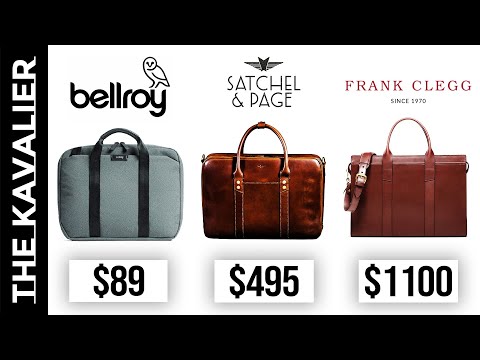 The Best Briefcases for Men From $90-$2,000 | Briefcase Round-up 2020