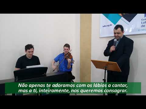 Hino 398 Hinário Luterano | Amoroso e humilde Servo | Igreja Luterana de Vitória