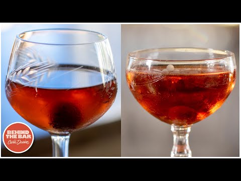 2 Amazing Scotch Whisky Manhattan variations!