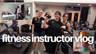 A Weekend As A Fitness Instructor || Productive Reset