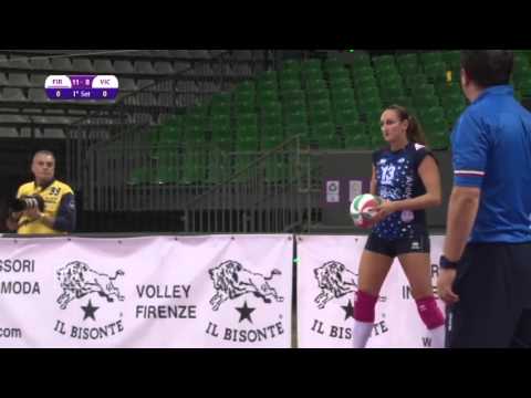 Firenze - Vicenza 2-3 - Highlights - 6^ Giornata MGS Volley Cup