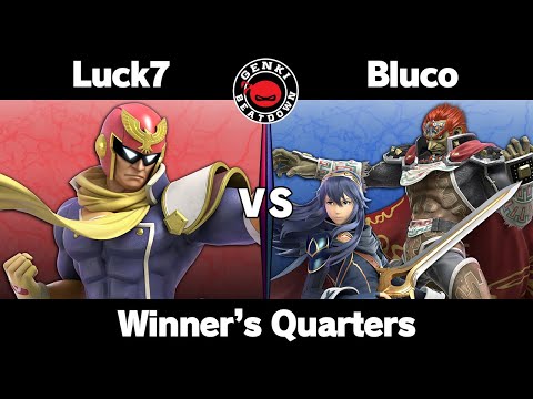 Genki Beatdown #7 - Luck7 (Captain Falcon) vs Bluco (Lucina, Ganondorf) - Winner's Quarters