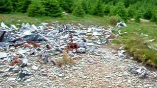 preview picture of video 'B29 (44-62276) crash site, Succoth Glen, nr Lochgoilhead, Scotland'