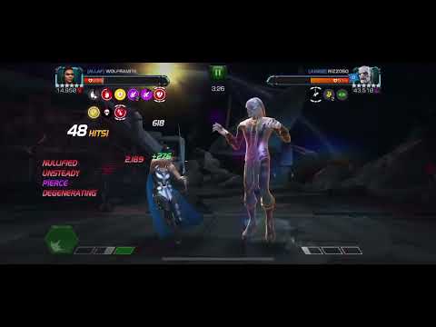 r3 lvl19 Valkyrie vs hazard shift Ebony Maw