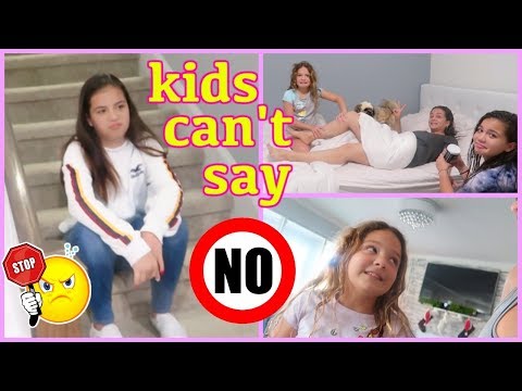 KIDS CAN'T SAY NO !!! FOR 24 HOURS | MOM IS IN CHARGE | SISTER FOREVER Video