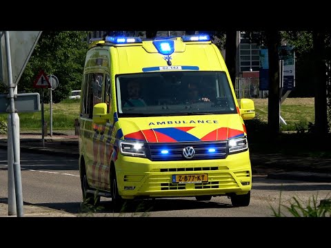 [Primeur] A1, V-Care CR Ambulance 02-142 Dokkum naar melding vanaf ambulancepost Dokkum