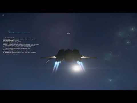 Cargo Running in a Mustang Alpha 3.18 - Star Citizen