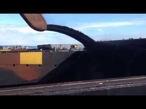 Loading Coal on a Cape Class Ship at Westshore Terminals
