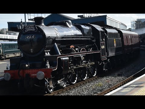 The Railway Touring Company’s “The Essex Avon Express” With Steam Locomotive 45690 “Leander”