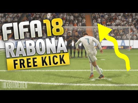 FIFA 18 Rabona Free Kick Tutorial (Xbox One, PS4, PC) Animated Controllers