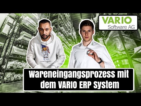 VARIO WMS - Wareneingangsprozess mit dem eCommerce ERP System VARIO l eCommerce Agentur