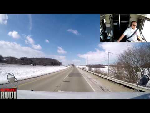 TRUCKER RUDI how People are? 02/05/17 Vlog#971