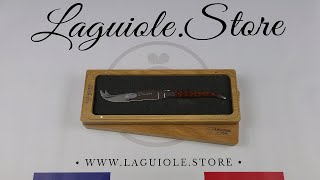 Classic Laguiole Cheese Knife - Snakewood