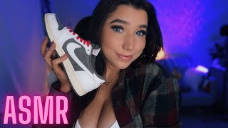ASMR | 🫣 My EXPENSIVE Shoe Collection 👟🔥(tapping, scratching, &amp; whispers...)