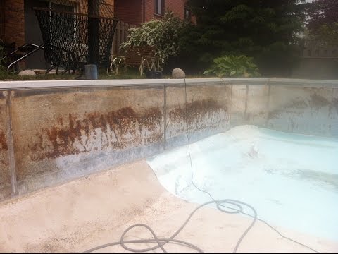 How To Fix Rust On Pool Walls?