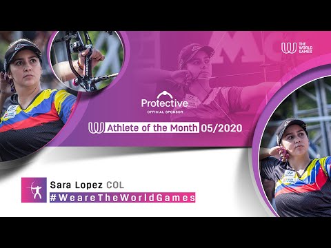 Sara Lopez is The World Games Athlete of May 2020!