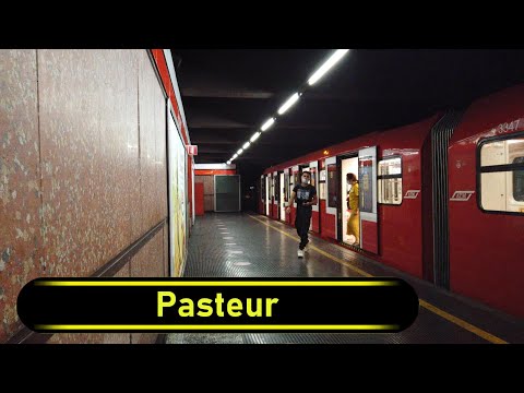 Metro Station Pasteur - Milan 🇮🇹 - Walkthrough 🚶
