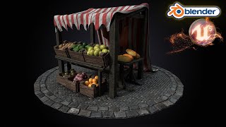 Medieval Market Stall video thumbnail