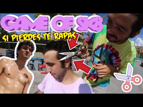 game of SKATE contra francesc / si pierdes te rapas !