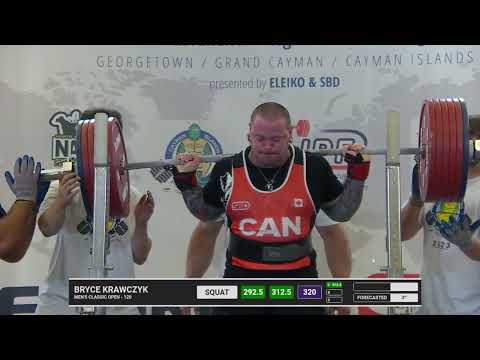 Bryce Krawczyk 320kg Squat