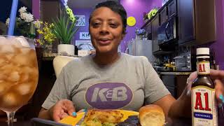 Sunday Dinner Vlog | #cooking #steak #rain