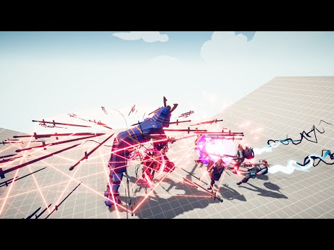 Samurai Giant vs Every Unit - Totally Accurate Battle Simulator TABS