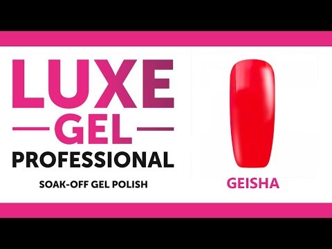 ❤ GEISHA ❤ - MY CARNIVAL COLLECTION SWATCH - LUXE GEL PROFESSIONAL