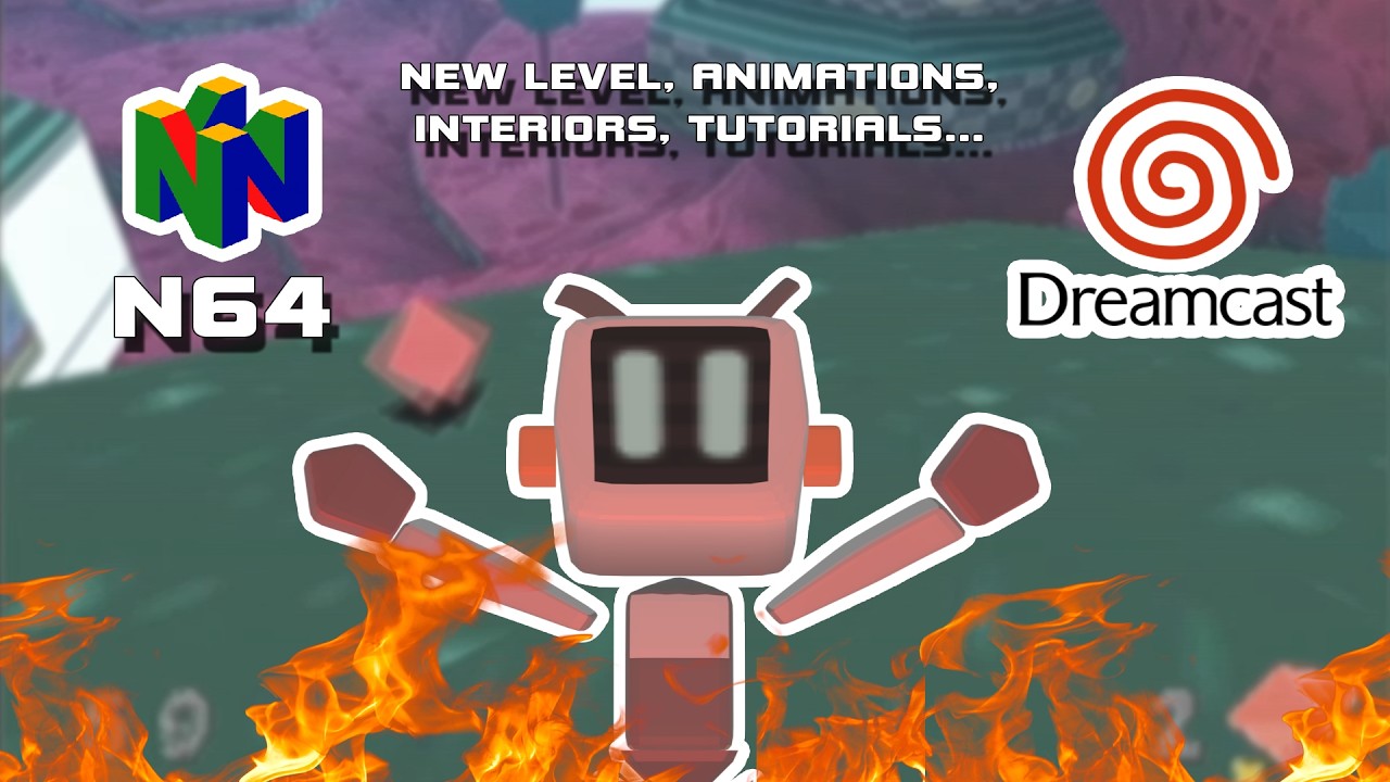 NATP - 06 - N64 AND DREAMCAST HOMEBREW - New level, animations, interiors... - YouTube