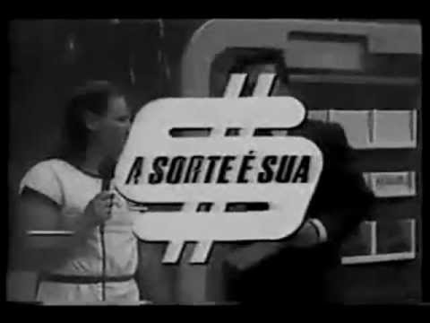 Chamada Rede Bandeirantes 1983 - A Sorte é Sua