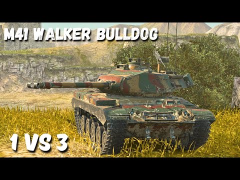M41 Walker Bulldog - 5 KILLS | 3,3 K Damage, WoT Blitz Replay