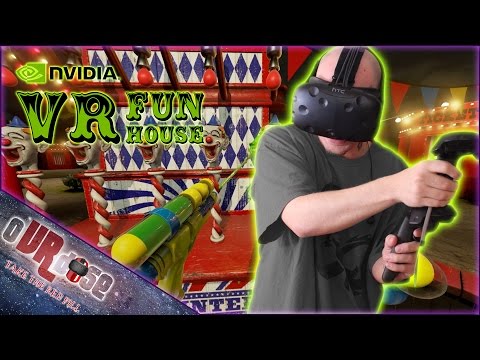 NVIDIA VR Funhouse - VR Carnival Games with Hair & Fluid Physics | HTC VIVE