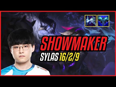 SHOWMAKER - SYLAS MID - EUW GRANDMASTER - PATCH 11.9 QUADRAKILL