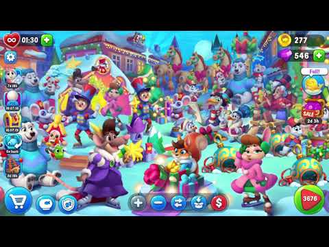 Fishdom 3676 Hard Level - NO BooSTERS