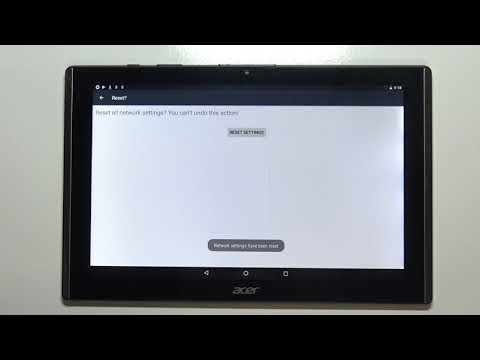 How to Reset Network Settings in ACER B3-A40 Iconia One 10 – Restore Network Defaults