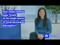 How United Airlines uses Timatic as the single source of travel documents information