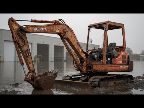 Rusty Crane Restoration After 150 Days | Extreme ASMR Rebuild
