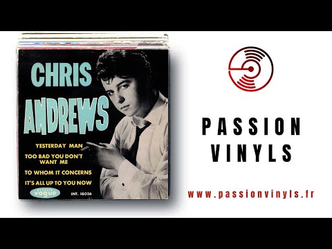 Chris Andrews - Yesterday Man - 1965 - 45 TOURS PASSION VINYLS