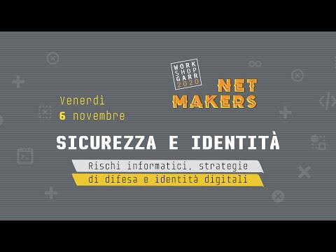 Workshop GARR 2020 -  6/ 11 Pomeriggio