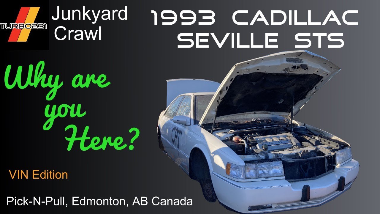 1993 Cadillac Seville STS Junkyard Tour! Yeah...I could ...