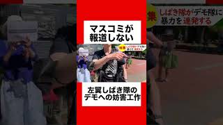【移民政策反対】左翼しばき隊のデモ妨害がヤバすぎた！#ショート #ショート動画 #しばき隊 #左翼 #外国人問題 #樺太チャンネル #移民政策反対 #移民 #北海道 #保守 #ニュース #移民日本