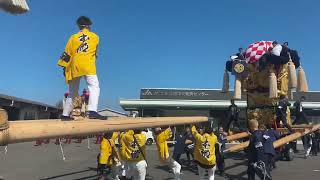 土居秋祭り2025  上野地区端缶合わせ