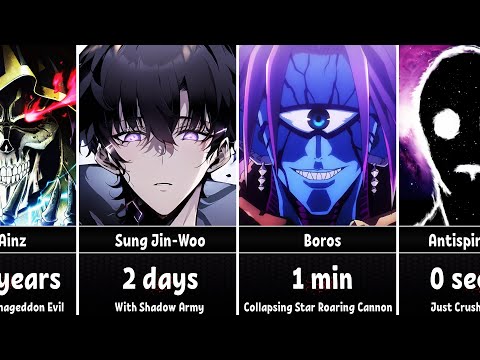 How Fast Anime Characters Could Kill 8 Billion People ?