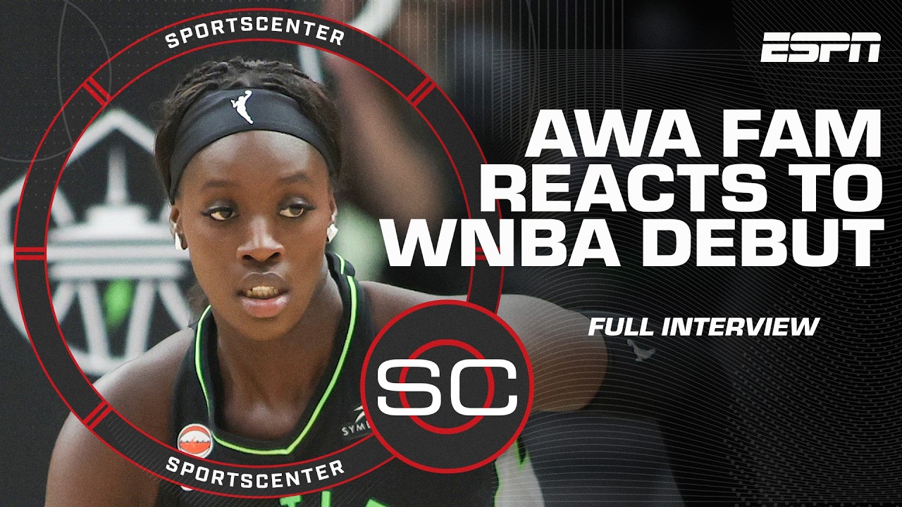 Awa Fam on her transition from Spain to the WNBA & A'ja Wilson being her role model | SportsCenter