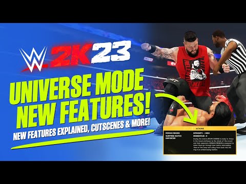 New Gameplay Footage Shares Details On WWE 2K23 MyRise And Changes To Universe Mode