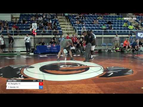 Junior GR 160 Round of 64 - Marco Pangallo (NC) vs. Tyson Davids (MN)