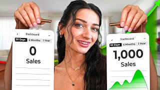 How to Get Your First 1,000 Sales for Print On Demand in 2026