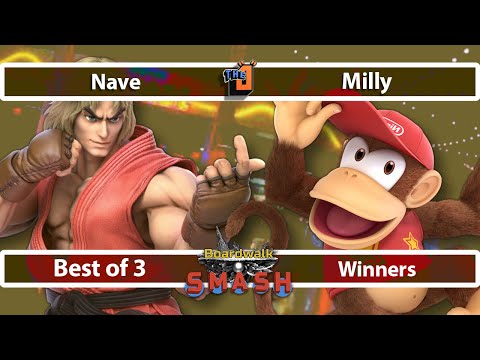 BWS 72 - Nave (Ken) vs Milly (Diddy Kong) - WR2 - Smash Ultimate