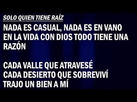 Solo quien tiene raíz. IURD