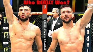 ROBBERY!! Who REALLY Won (Arman Tsarukyan vs Mateusz Gamrot)